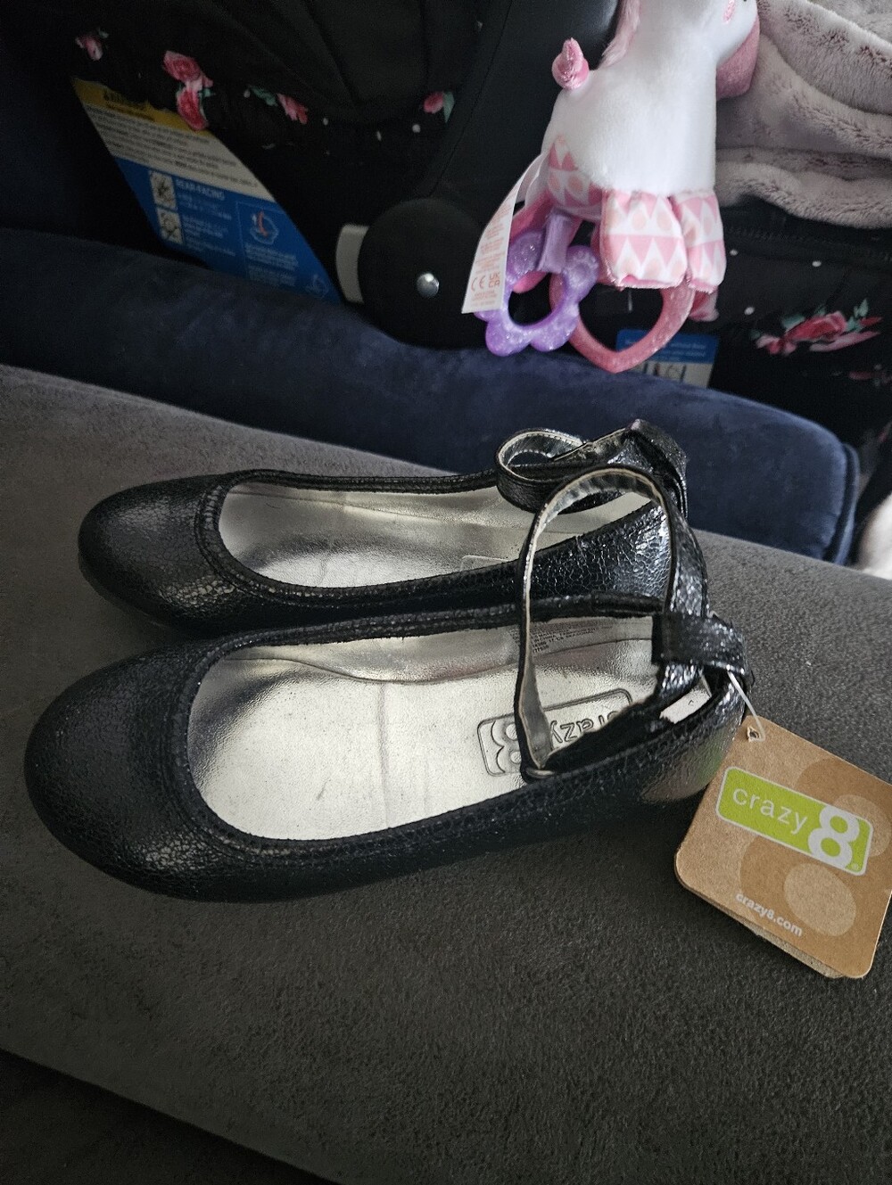 NWT Black Mary Jane Girl Shoes